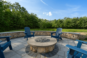 Outdoor seating spaces